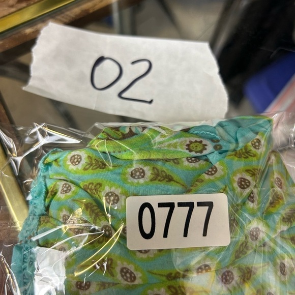 Sophie max Y2K Silk Blouse Top S Multicolor Off the shoulder Lightweight fairy - Picture 10 of 10